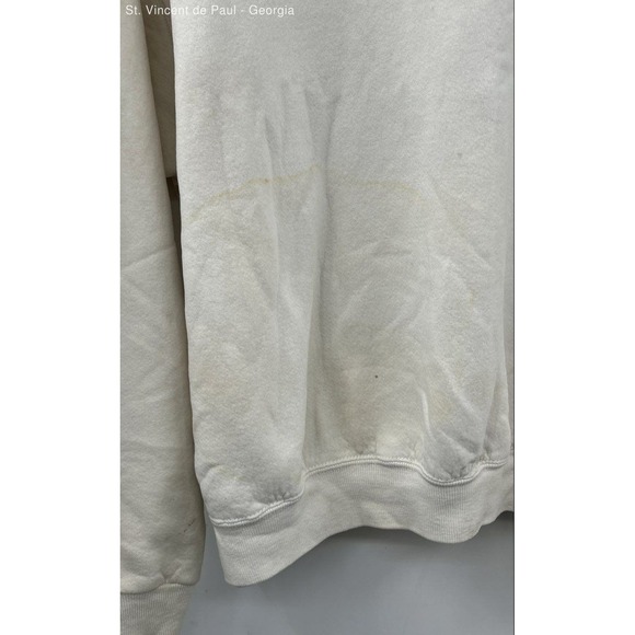 Soffe Heavy Sweats Tennessee Volunteers Sweatshirt Unisex XXL White Orange FLAWS - Picture 8 of 11